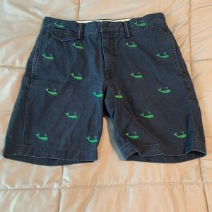 Polo Ralph Lauren Whale Embroidered Mens shorts. Waist Size 31